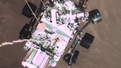 FLIR NASA's rover landing