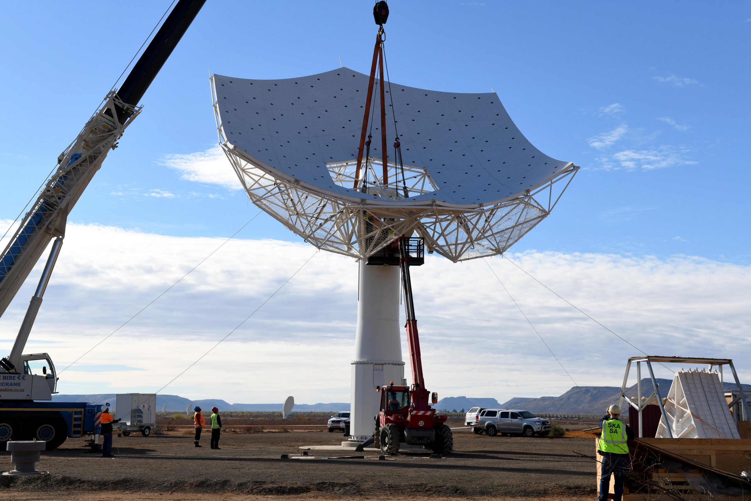 SKAO radio telescope network