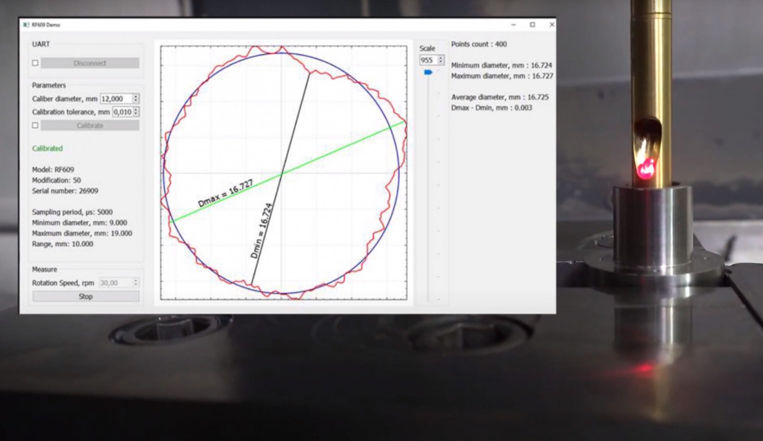 triangulation sensor