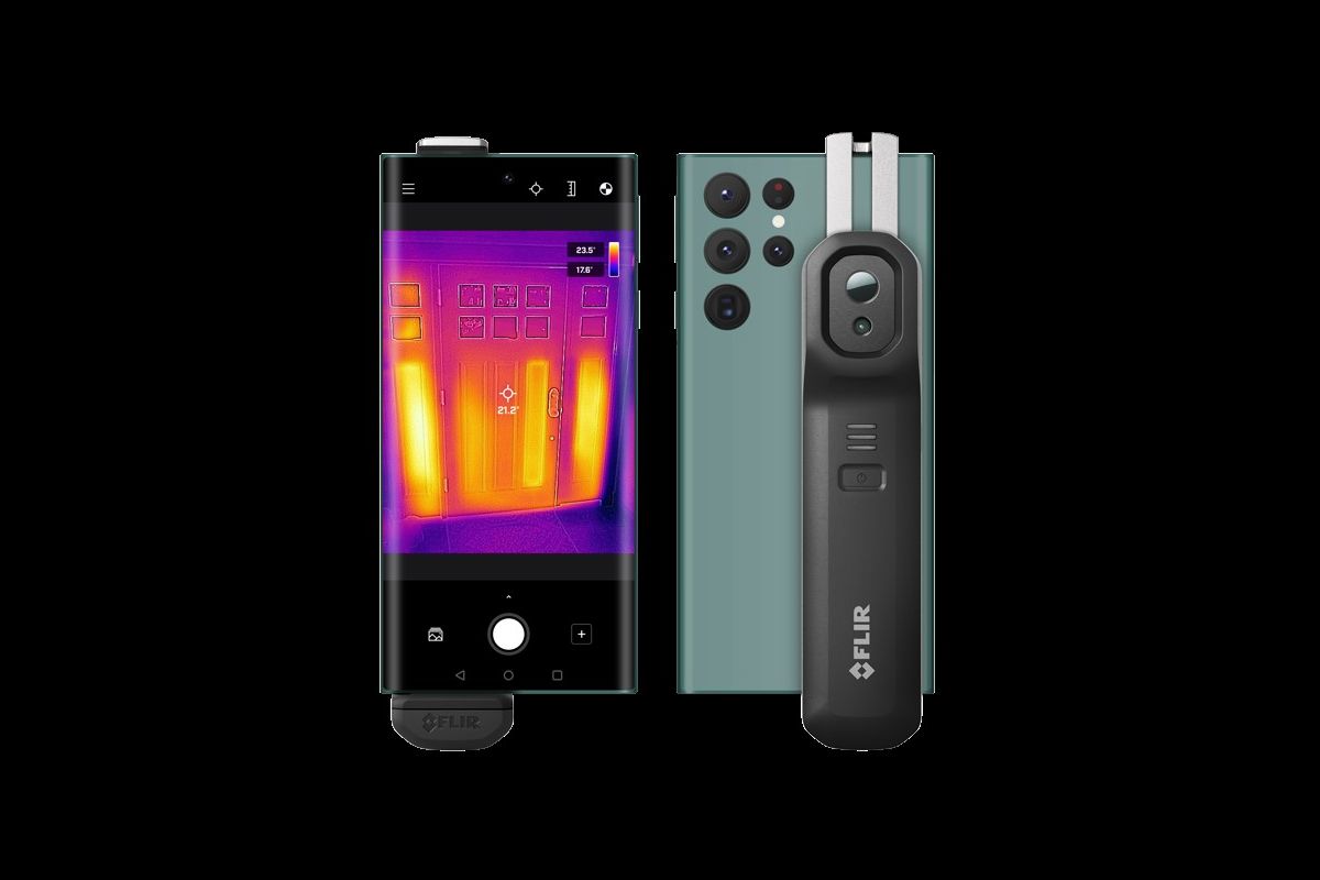 Android FLIR One Edge Front and Back