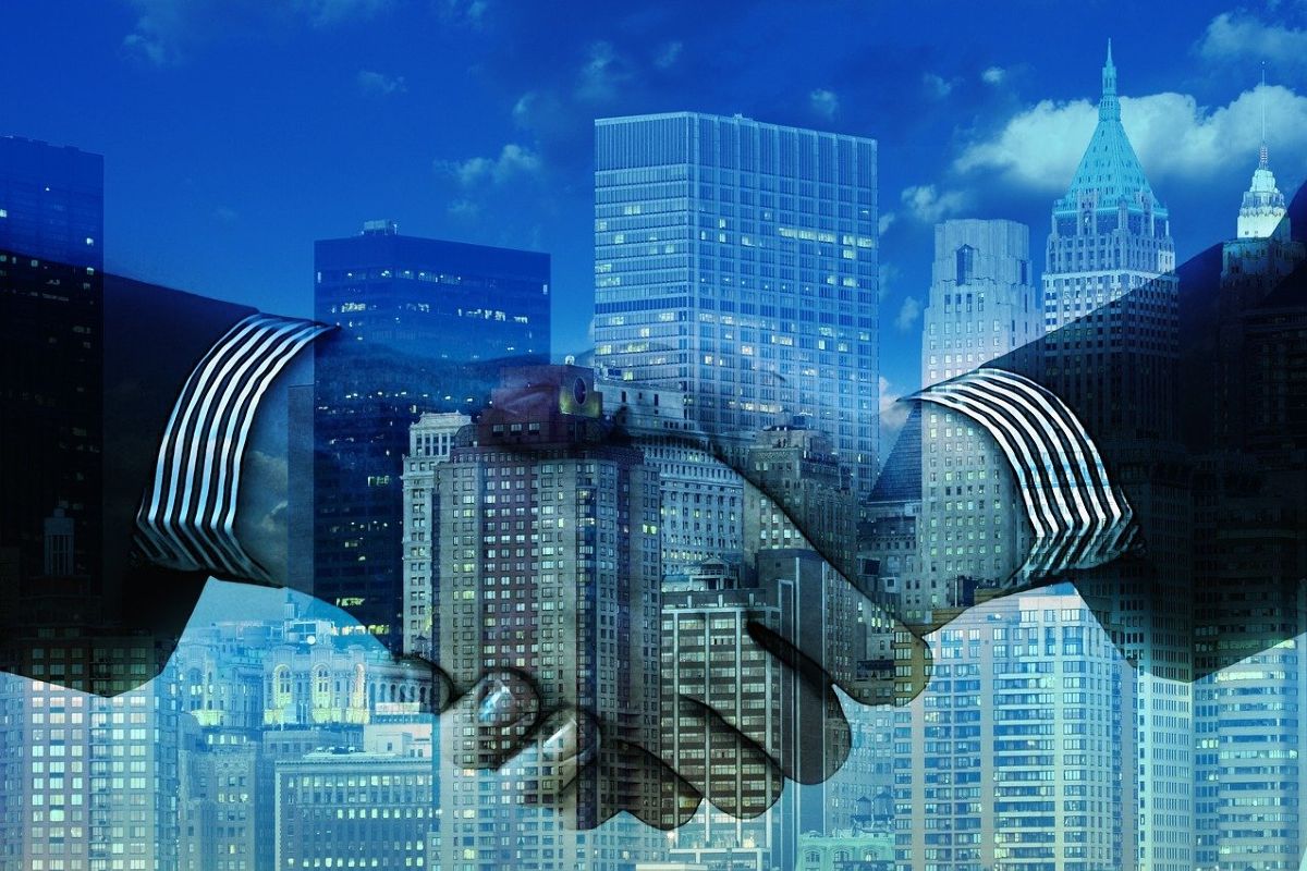 business handshake