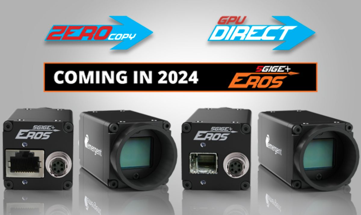 Eros 5GigE Cameras - Emergent Vision Technologies