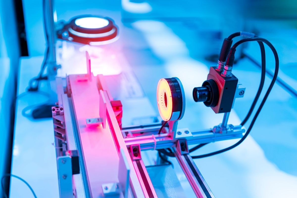 Qualisense defects - LEA071 - Machine vision inspection system