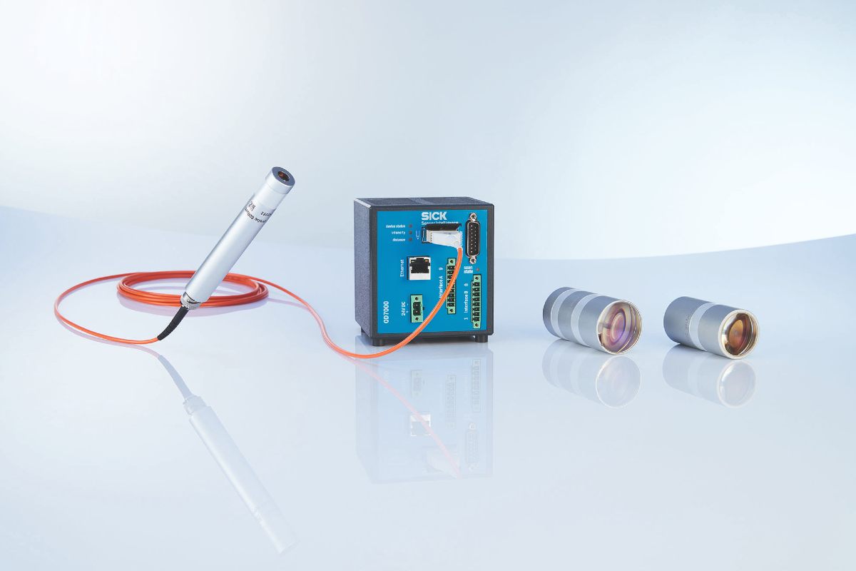 The SICK OD7000 displacement sensor