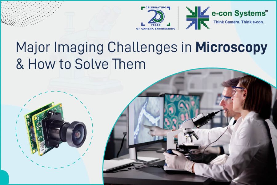 e-con systems Major-Imaging-Challenges-in-Microscopy-How-to-Solve-Them