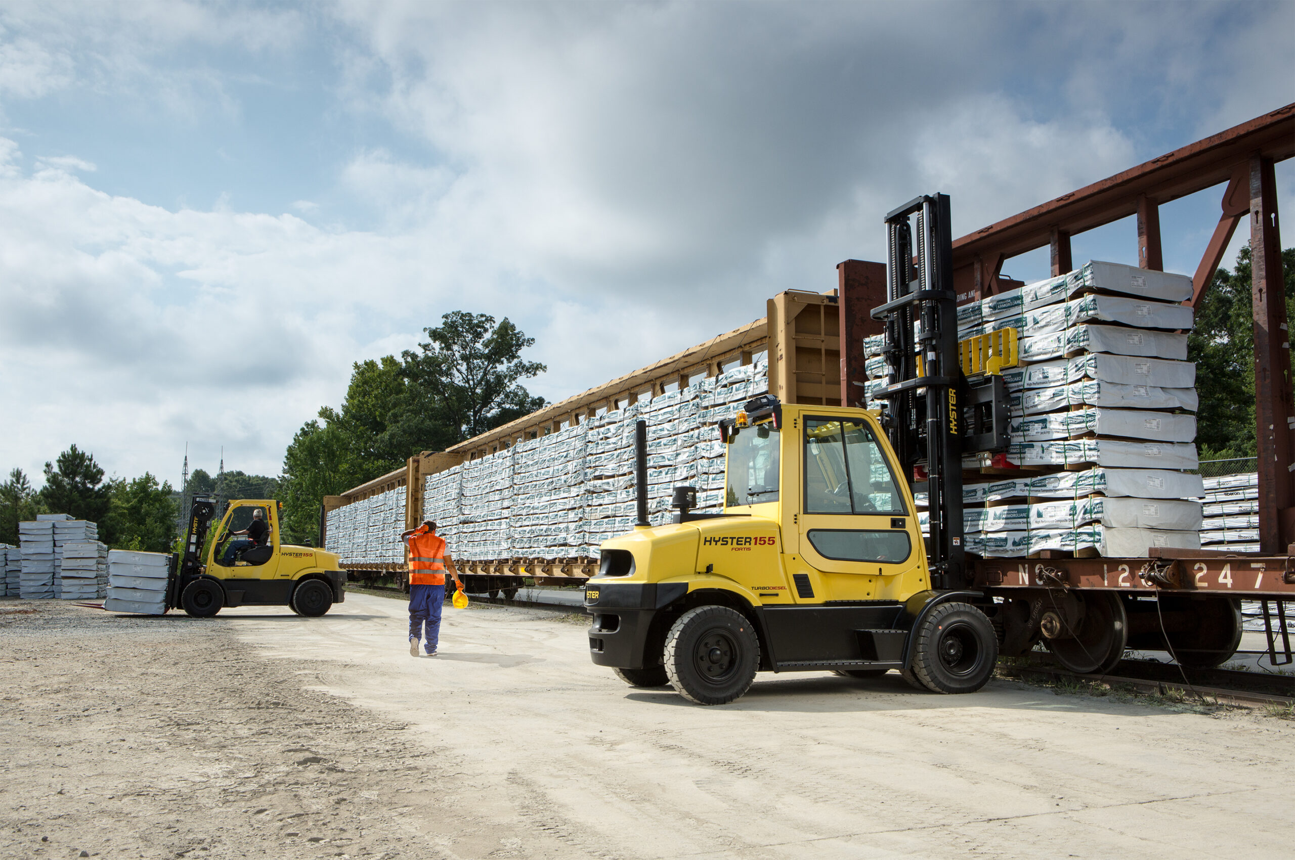 Hyster Leads The Way on Safer Worksites With Game Changing Pedestrian Awareness Camera
